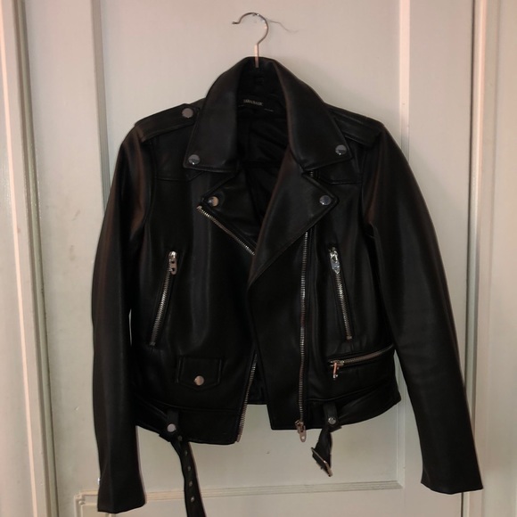 Zara Jackets & Blazers - Zara Leather Jacket